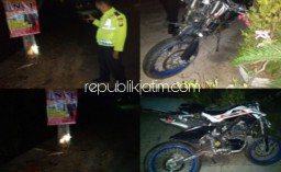 Motor Selib Tabrak Pohon, Pengendara KLX Di Ponorogo Tewas di Rumah Sakit