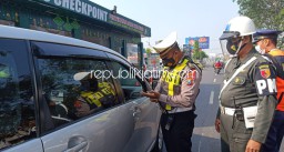 Antisipasi Penyebaran Covid-19, Pos Penyekatan Picu Penurunan Jumlah Pemudik Melintasi Sidoarjo