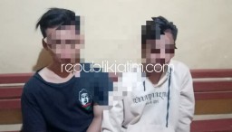 Dua ABG Asal Balongbendo Jambret HP, Bensin Habis Tertangkap dan Dihajar Warga