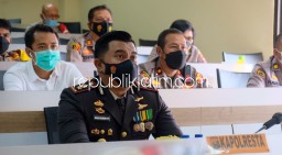 Di Masa Pandemi Covid-19, Polresta Sidoarjo Turut Peringatan Hari Lahir Pancasila Secara Virtual