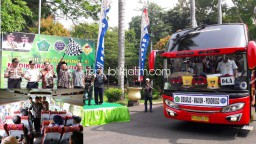 1.925 Pemudik Asal Sidoarjo Menuju 6 Kota di Jatim Diangkut 35 Bus