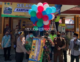 Putus Mata Rantai Covid-19, Bentuk Kampung Tangguh Semeru Wonocolo Taman