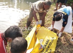 Pria Tewas Mengapung di Sungai Porong Adalah Suparman Warga Banjarasri Tanggulangin