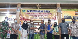 Bentuk Transparansi, Musdes RPJMDes Singogalih Dijabarkan Lewat Layar