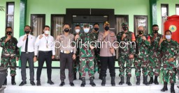 Pererat Silahturahmi, Dandim Terima Kunjungan Perdana Kapolresta Sidoarjo Baru