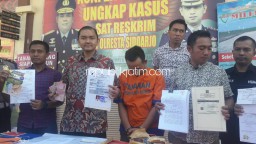 Polisi Ungkap Kasus Penipuan Penjualan Tanah Kavling Beromzet Rp 3 Miliar di Sidoarjo