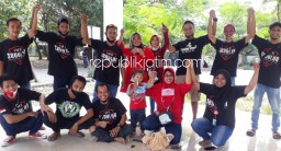 Jalin Seduluran, IMK Silaturrahmi Sambil Bagikan Kaos dan Stiker