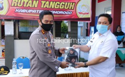 Rutan Ponorogo Dilaunching Jadi Rutan Tangguh Hadapi Covid-19