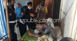 Polsek Bersama Anggota FKPSB Santuni 30 Dhuafa dan Lansia Se Kecamatan Siman