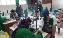 Sebelum Verfak, 1.047 PPS Pilkada Sidoarjo Jalani Rapid Test di Lima Rumah Sakit Rujukan