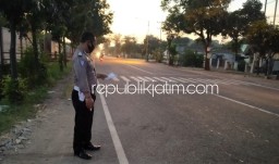 Motor Arek Singkalan Terserempet Truk di Jalur Mojokerto - Surabaya, Korban Terluka