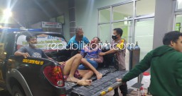 Pengendara Motor Vixion Serempet Pejalan Kaki, 3 Korban Bergelimpangan Masuk RSUD Ponorogo