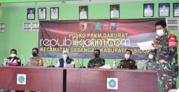 Forkopimda Jatim Berharap Optimalisasi Penerapan Prokes di Wilayah Zona Merah, Termasuk Sidoarjo