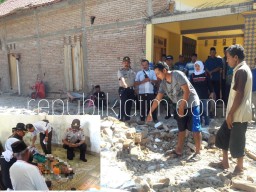 Bongkar Rumah Tetangga, Kuli Bangunan Tewas Tertimpa Reruntuhan Tembok