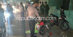 Motor Adu Moncong di JL Raya Tropodo Krian, Seorang Pelajar Meninggal, 4 Lainnya Terluka