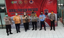 Kapolresta Sidoarjo Apresiasi PT Tjiwi Kimia Sukseskan Vaksinasi Covid-19 untuk 800 Karyawannya