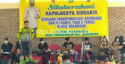 Polresta Sidoarjo Ajak Forkopimka Krembung Percepat Menuju Zona Hijau