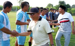 Gus Muhldor Semangati Para Veteran Sepakbola Mencetak Pemain Handal di Setiap SSB