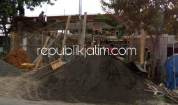 Dewan Sidoarjo Kirim Surat Penghentian Pembangunan Minimarket Candipari, Pekerjaan Tetap Dikebut