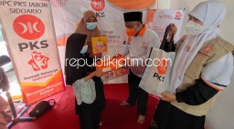 Peringati HAN, PKS Jatim Bagikan Nutrisi untuk Anak-Anak Sidoarjo Agar Tetap Ceria Selama Pandemi Covid-19