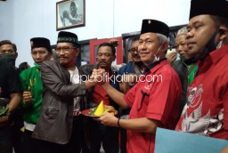 Berharap Rekom, Ratusan Relawan Sugiri Doa Bersama di Kantor DPC PDIP Ponorogo