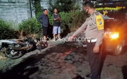 Motor Jupiter Tabrak Pikup, Dua Cewek Tewas di Jalur Sukodono - Taman