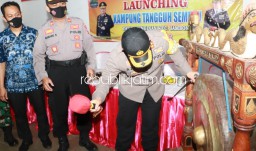Kapolres Ponorogo Resmikan Kampung Tangguh Bringinan Jambon
