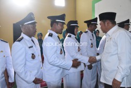 Isi Kekosongan, Sembilan Pj Kades Dilantik Camat Sukodono