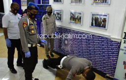 Polresta Sidoarjo Tegakkan Disiplin Protokol Kesehatan di Jajaran Internal