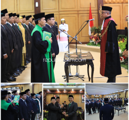 Anggota DPRD Sidoarjo Resmi Dilantik, Berisi 27 Incumbent dan 23 Pendatang Baru