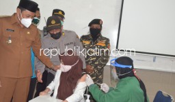 Antusias Ikuti Vaksin Covid-19, Warga NU Sidoarjo Aktif Perkuat Herd Immunity