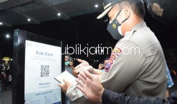 Setiap Pengunjung Mall di Sidoarjo Wajib Gunakan Aplikasi Scan Barcode Vaksinasi Covid-19