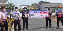 Tekan Angka Kecelakaan di Perlintasan KA, PT KAI Daop 8 Surabaya Gencar Sosialisasi di Sidoarjo