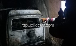 Hendak Tasyakuran, Rumah, Mobil dan Motor Warga Jabon Ludes Terbakar