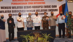 BNN Sidoarjo Deklarasikan Pelayanan ZI Menuju WBK dan WBBM
