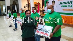 Targetkan Bawa Pulang Emas, 105 Atlet Sidoarjo Berangkat ke Papua Untuk Berlaga di PON XX 2021