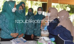 Hidupkan Ekonomi Kreatif, Ning Sasha Datangkan BPPP Banyuwangi Ajarkan Mengolah Ikan