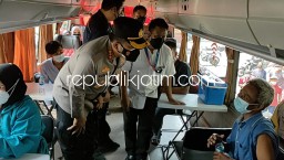 Dorong Herd Immunity, Polisi di Sidoarjo Gandeng Organisasi Wartawan Massifkan Vaksinasi Bagi Masyarakat