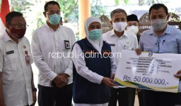 Sepuluh Rumah Sakit Rujukan Covid-19 di Sidoarjo Terima Bantuan Ventilator