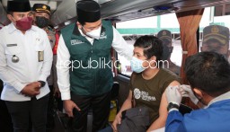 Kejar PPKM Level 1, Pemkab Sidoarjo Targetkan Setiap Kecamatan 1.500 Dosis Vaksinasi Per Hari