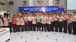 Lahirkan Pemimpin Tangguh, Kwarcab Sidoarjo Gelar Orientasi Pimpinan Saka