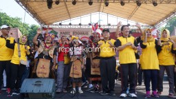 Senam Bersama Forkopimda dan Kadin Sidoarjo, Deklarasikan Cinta Papua