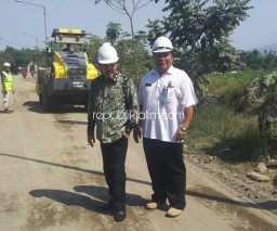Wabup Sidak Proyek Rehab Jalan Bulang Rp 4,1 Miliar Tanpa Didampingi Pejabat