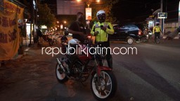 Puluhan Pengendara Motor Ditilang Team Speed Warok Karena Melanggar Peraturan Lalin