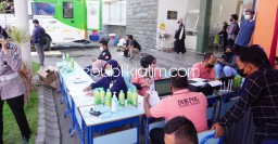 Vaksinasi Polresta Sidoarjo Kerahkan Beberapa Kendaraan Vaksi Keliling Sasar Sekolah dan Desa