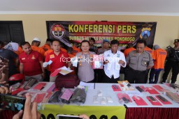 Tiga Pekan, Polres Ponorogo Ungkap 28 Kasus Kriminal