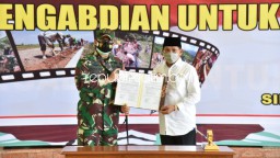 TMMD di Sidoarjo Sukses Selesaikan 7 Proyek Pembangunan di Kedungkembar Prambon