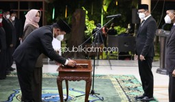 Lantik 51 Pejabat Eselon 2 ,3 dan 4, Gus Muhdlor Instruksikan Buat Kebijakan Berbasis Kepentingan Publik Sidoarjo