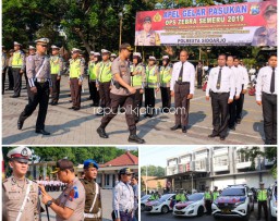 Inilah 8 Sasaran Gelar Operasi Zebra Semeru Polresta Sidoarjo