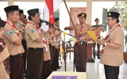 Kak Nur Lantik 20 Pengurus Kwarran Tanggulangin